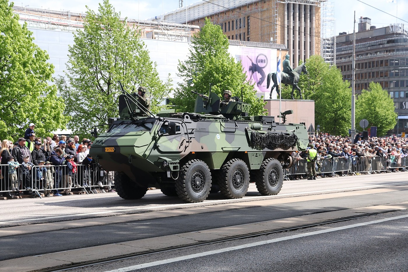 Patria 6×6: модульний бронетранспортер і спільна програма CAVS
